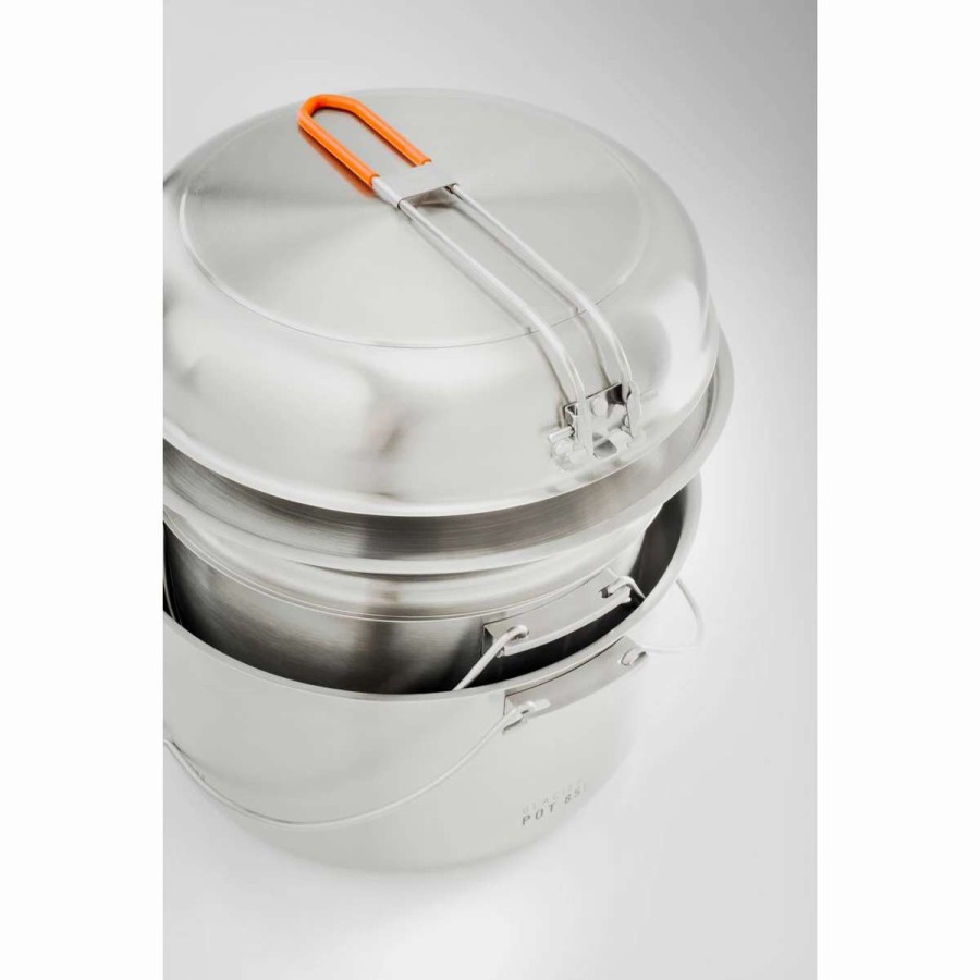 Camp And Hike * | Best Pirce Gsi Outdoors Glacier Stainless Troop Cookset